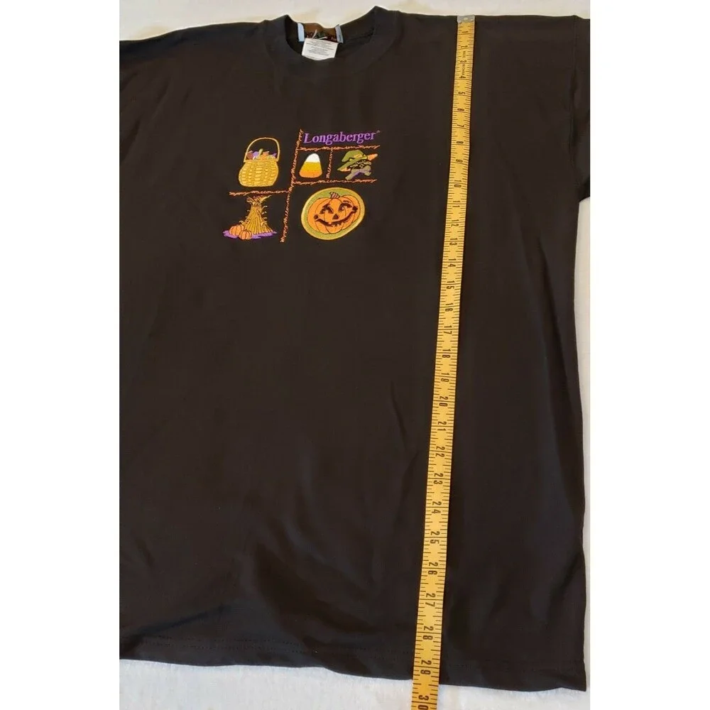 COMBO: 1993 Longaberger Tea Basket, LB Halloween Sweatshirt & LB Halloween Socks